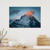 Eiger am Morgen - Schweiz Poster (Küche)