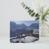 Eiger, Mönch & Jungfrau Trilogie Aussicht von Mürr Postkarte (Stehend Vorderseite)