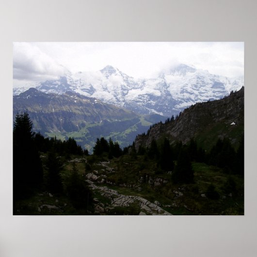 Eiger, Mönch und Jungfrau - Poster (Vorne)