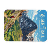 Eiger Schweiz Magnet (Horizontal)