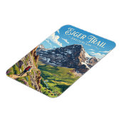 Eiger Schweiz Magnet (Linke Seite)