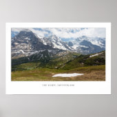 Eiger Schweiz - Wall Print Poster (Vorne)