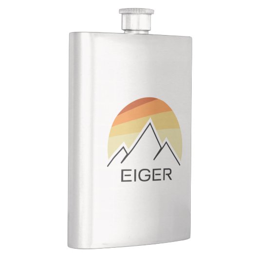 Eiger Switzerland Retro Flachmann (Rechts)