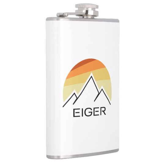 Eiger Switzerland Retro Flachmann (Rechts)