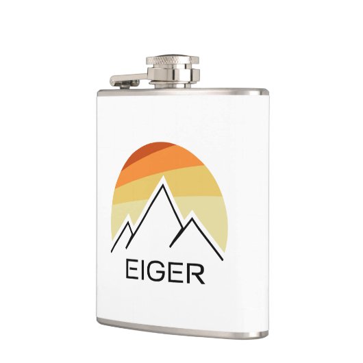 Eiger Switzerland Retro Flachmann (Links)