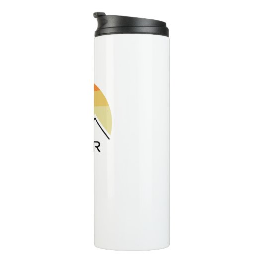 Eiger Switzerland Retro Thermosbecher (Nach rechts gedreht)