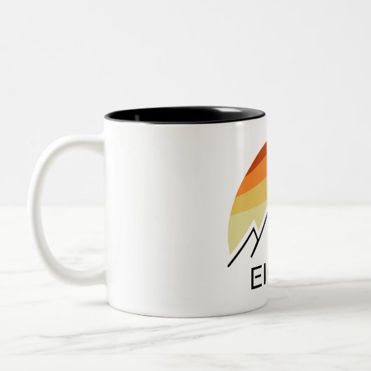 Eiger Switzerland Retro Zweifarbige Tasse (Links)
