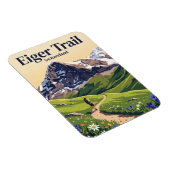 Eiger Trail Schweiz Magnet (Rechte Seite)