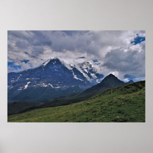 Eiger und Monch Poster