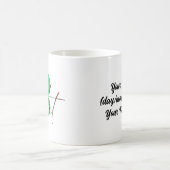 Eight 8 Year Anniversary with Personalization Kaffeetasse (Mittel)