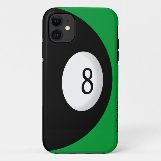 Eight Ball Personalisierte iPhone 5 Hülle (Rückseite)
