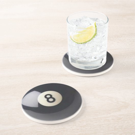 Eight-Ball Untersetzer (Seite)