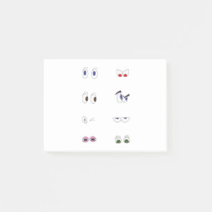 Eight Eyes Set Pack Post-it Klebezettel