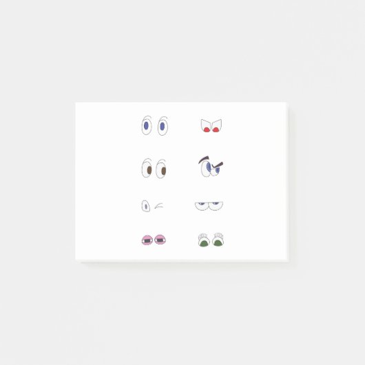 Eight Eyes Set Pack Post-it Klebezettel (Vorderseite)