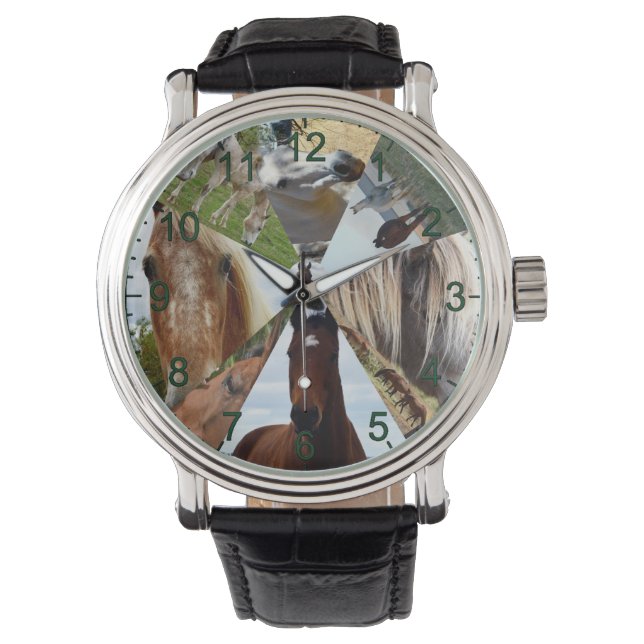 Eight Horse Triangles, Wristwatch Armbanduhr (Vorderseite)