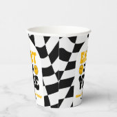 Eight Is A Vibe Retro Eighth 8th Birthday Party Pappbecher (Rechts)