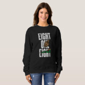Eight One Eight 818 Area Code California Los Angel Sweatshirt (Vorne ganz)