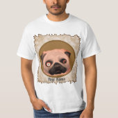 Eightball-Mops-Hemd T-Shirt (Vorderseite)