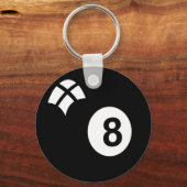 Eightball Schlüsselanhänger (Vorderseite)