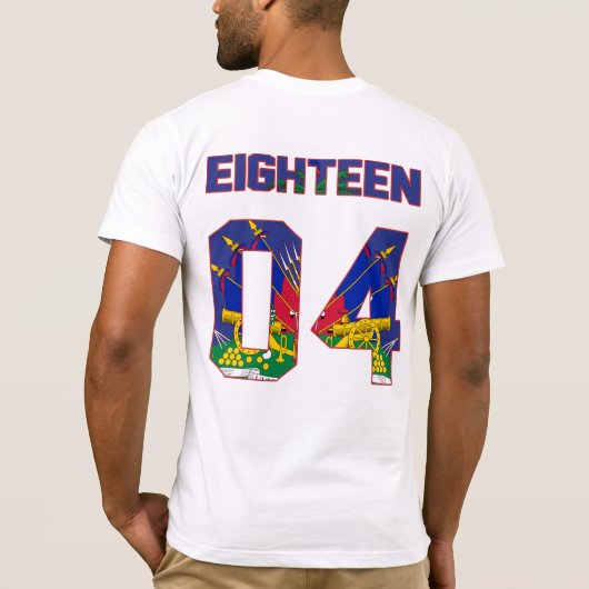 EIGHTEEN04 T-Shirt (Rückseite)