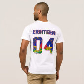 EIGHTEEN04 T-Shirt (Schwarz voll)