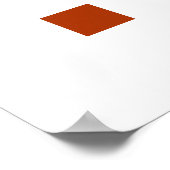 Eighteenth Century Red-haired Baron Poster (Ecke)