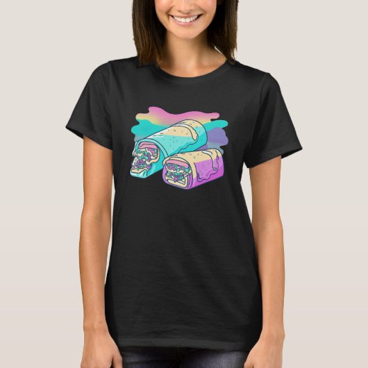 Eighties Inspired Burritos for a Throwback Meal T-Shirt (Vorderseite)