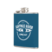 Eightmile River Connecticut Kayaking Flachmann (Links)