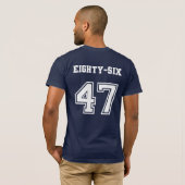 Eighty Six 47 Sports Style T-Shirt (Schwarz voll)