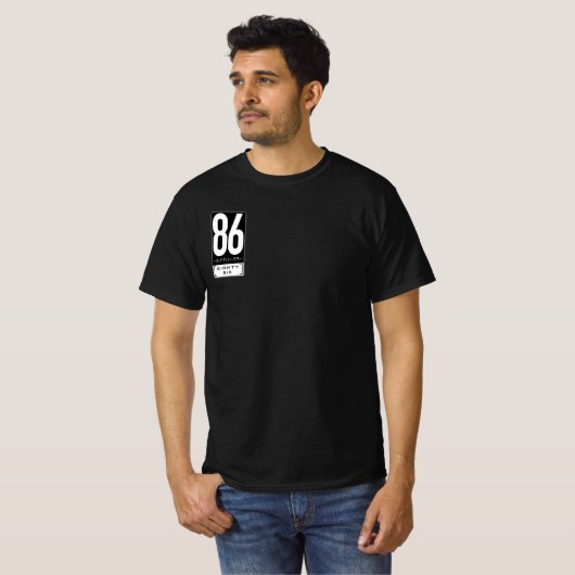 Eighty Six Anime Logo Shirt (Vorne ganz)