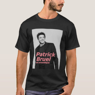 eigpatrick bruel TOURNEE ACOUSTIQUE T-Shirt