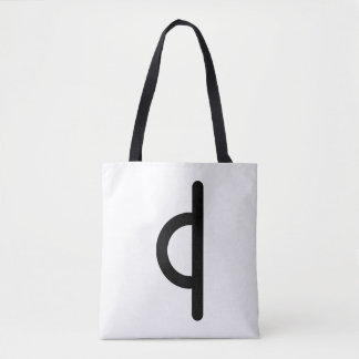 EIHWAZ Nordische Rune (Eibe, Ausdauer, Transformat Tasche