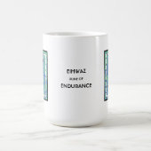 Eihwaz Rune Tasse - Ausdauer! (Mittel)