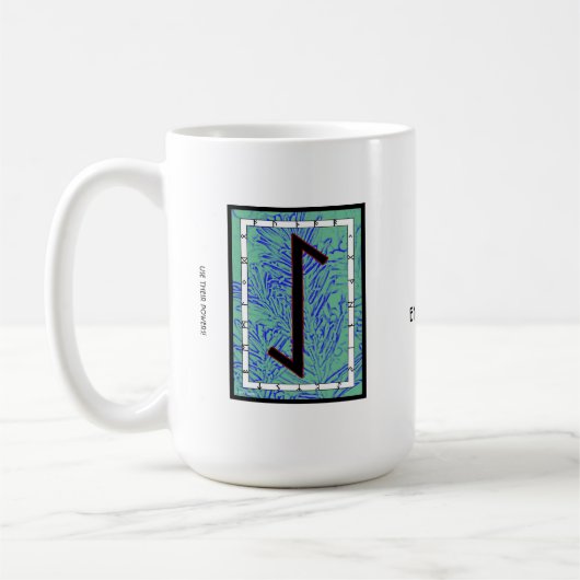 Eihwaz Rune Tasse - Ausdauer! (Links)