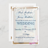 Eilat Beach Israel Scooter Reiseplakat Einladung (Vorne/Hinten)