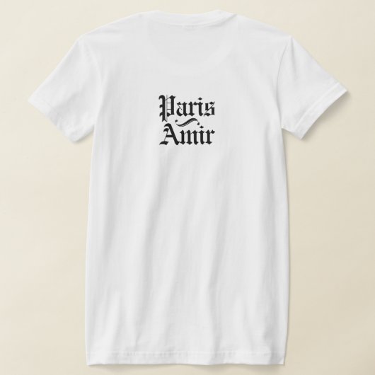 Eile der Frauen T-Shirt (AblageHinten)