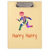 Eile Eile Creme Klemmbrett (Vorderseite)