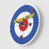 "Eile hart!" Die Uhr des Lockenwicklers - (Blau) (Winkel)