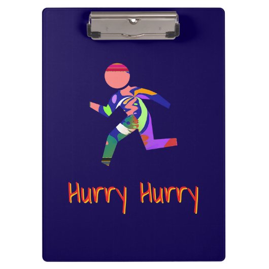 Eile Klemmbrett (Vorderseite)