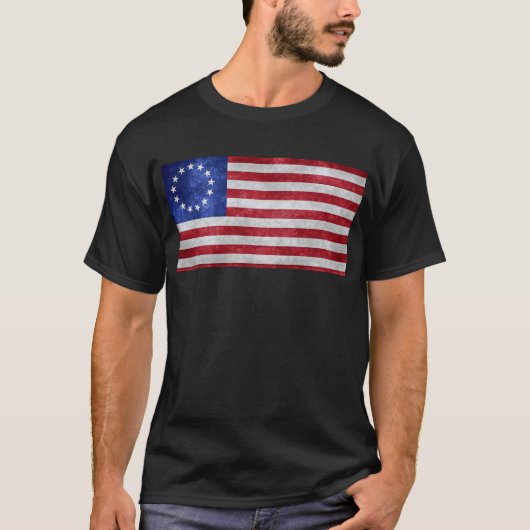 Eile Limbaugh Betsy Ross T - Shirt (Vorderseite)