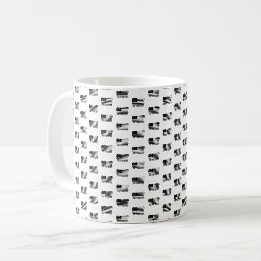 Eile-limbaugh Betsy- Rossflagge Kaffeetasse (Vorderseite Links)