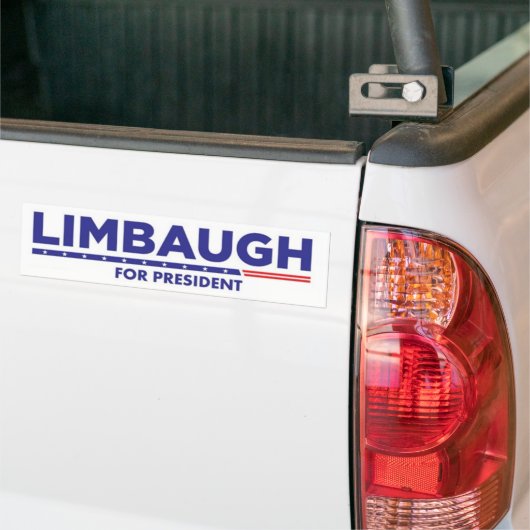 Eile Limbaugh für Präsidenten Autoaufkleber (Auf Lkw)