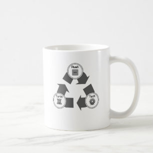 Eile/Schildkröte/Technologie Kaffeetasse
