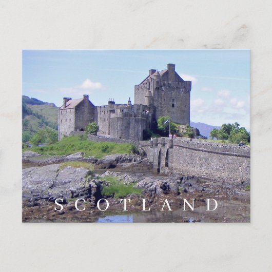 Eilean Donan Burg Ansichtskarte Postkarte (Vorderseite)