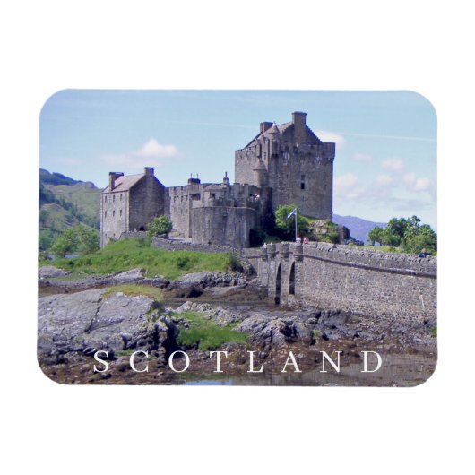 Eilean Donan Burg Kühlschrankmagnet Magnet (Horizontal)