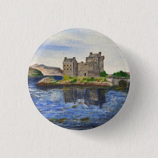 Eilean Donan Castle Button (Vorderseite)