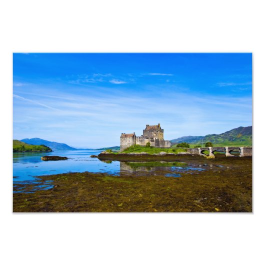 Eilean Donan Castle, Foto in Schottland (Vorne)