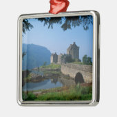 Eilean Donan Castle, Highlands, Schottland 2 Ornament Aus Metall (Links)