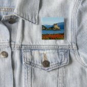Eilean Donan Castle, Highlands, Schottland 3 Button (Beispiel)