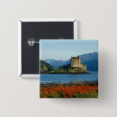 Eilean Donan Castle, Highlands, Schottland 3 Button (Vorne & Hinten)